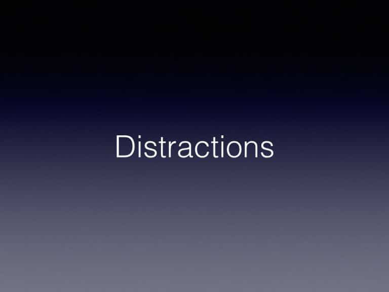 Y U No Tell me: Distractions