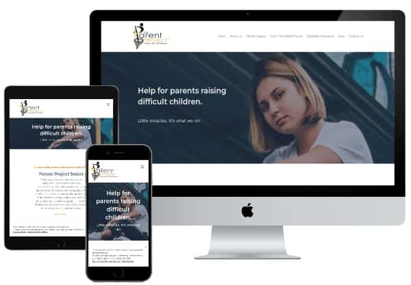 Parent Project screenshots on different devices